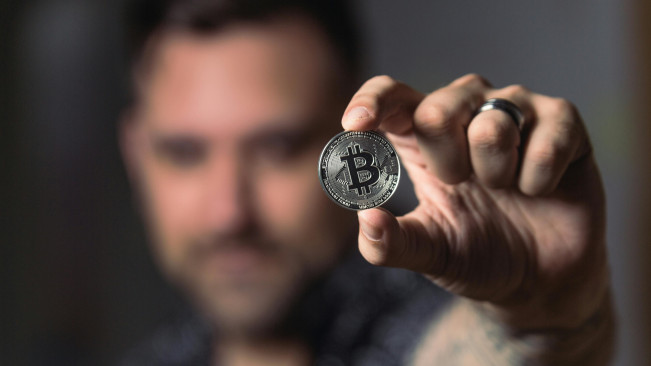 Ilustrasi Bitcoin. [Pexels]